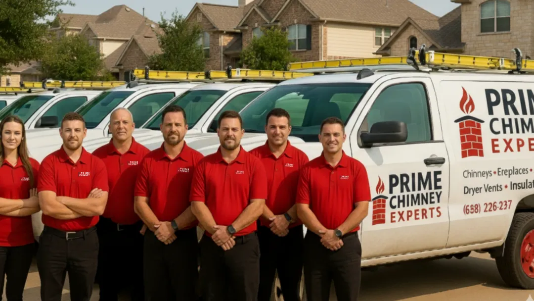 Prime Chimney Experts technicians on site