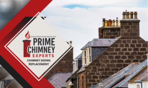 Prime Chimney Experts performing chimney siding replacement in the Dallas–Fort Worth area.